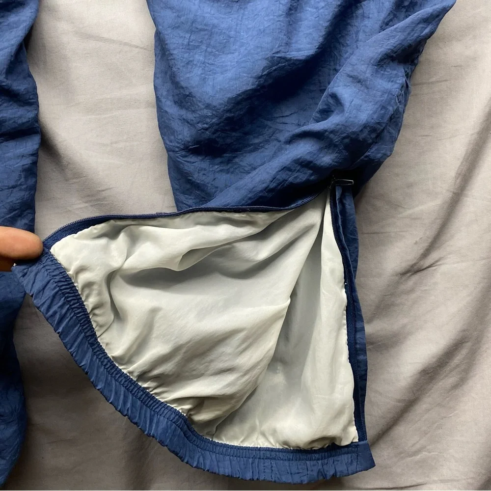 Reebok Vintage Windbreaker Pants Blue Size | XL‎